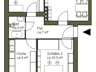 Wohnung Lüssenhopstraße in Hannover
