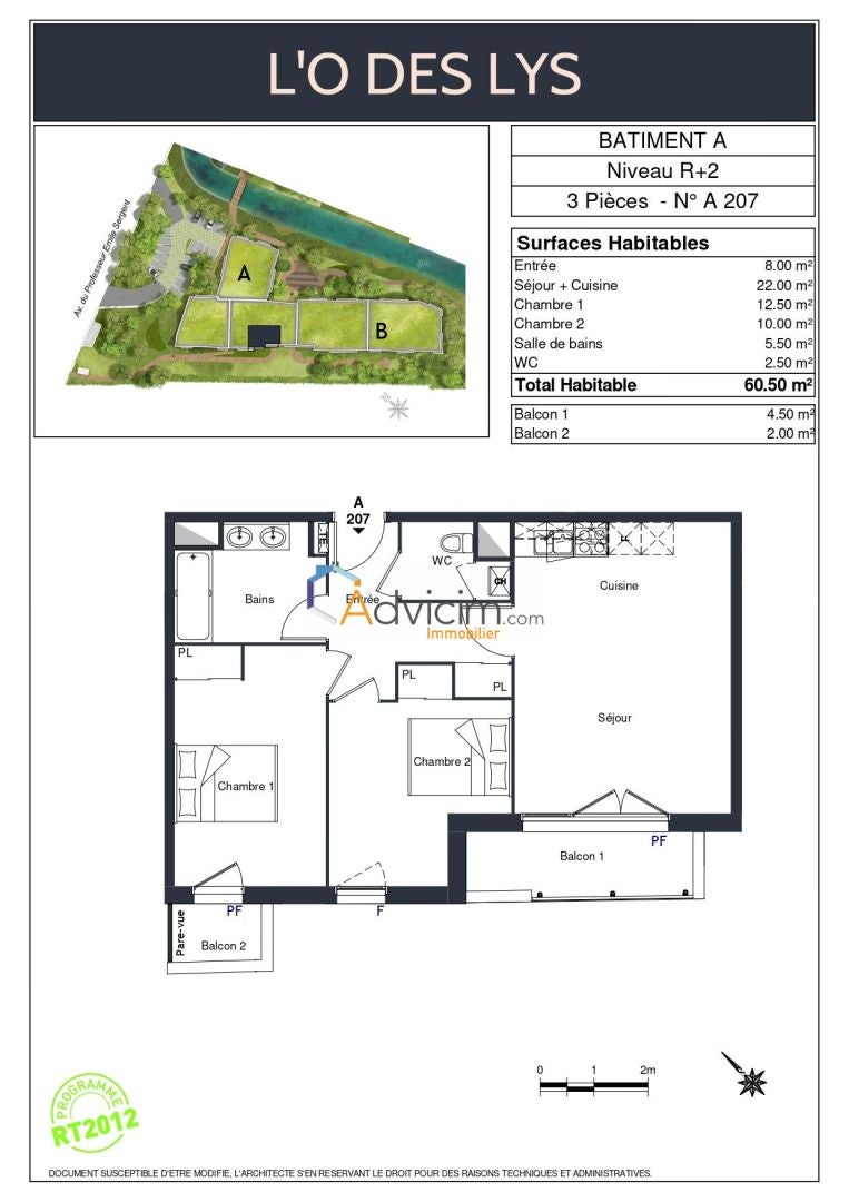 Appartement D 139 à Épône