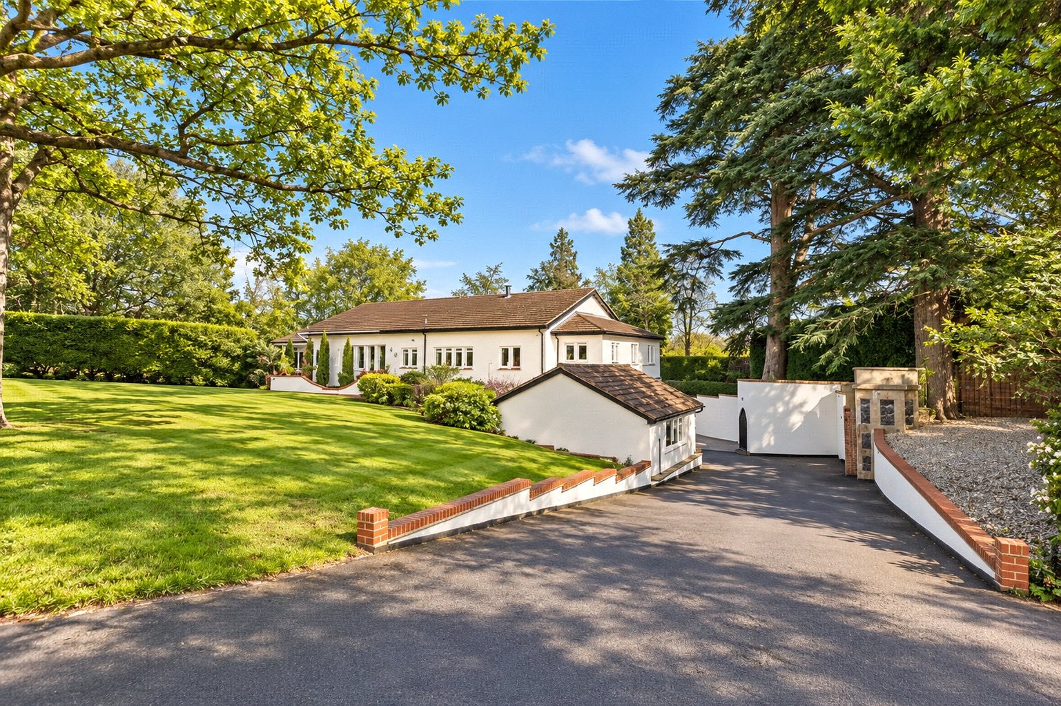 House Ottershaw Park in Borough of Runnymede