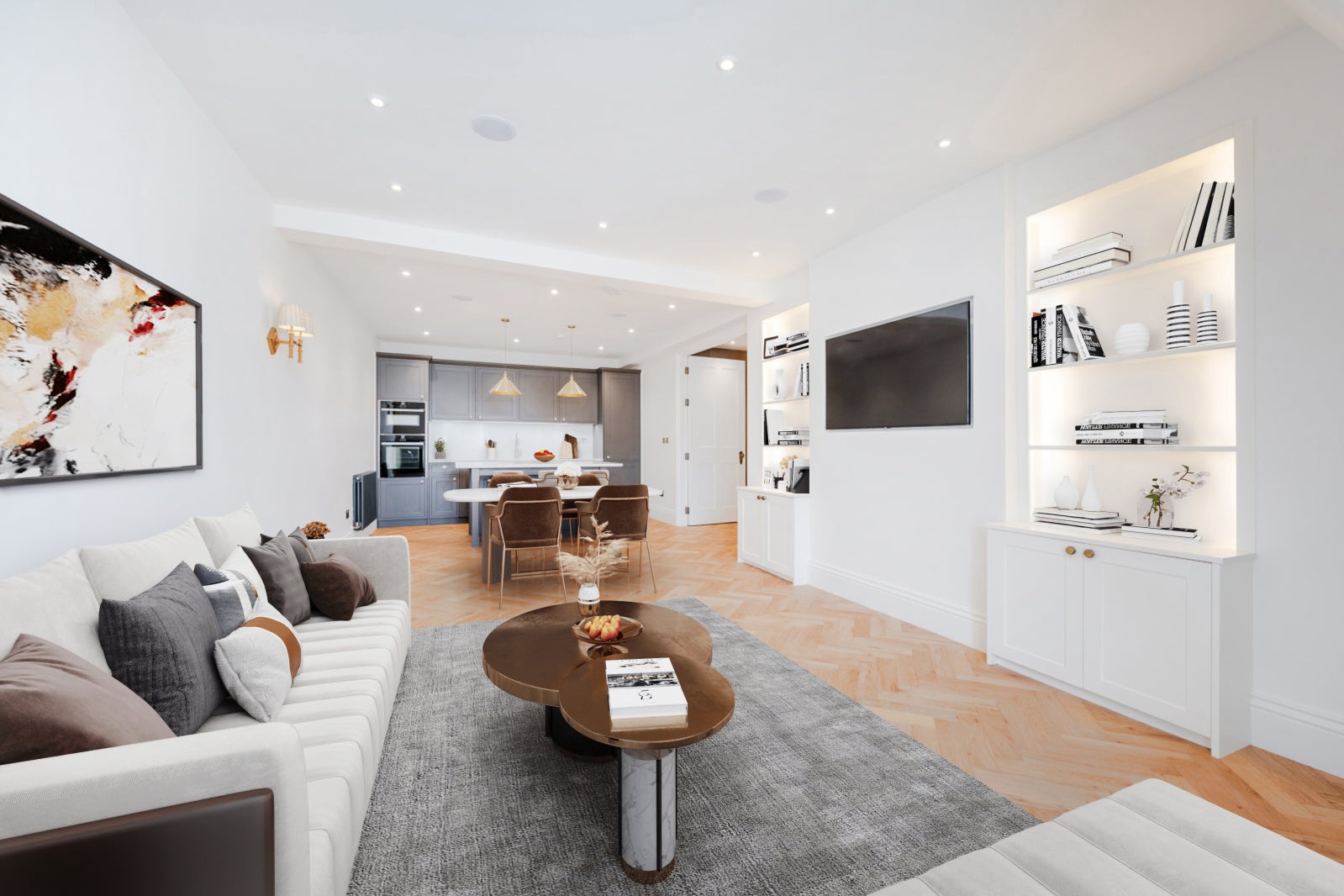 Flat Brompton Road in Greater London