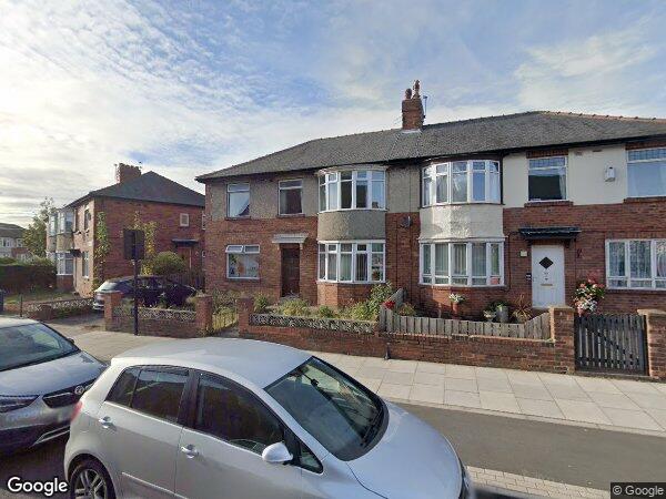 Flat Heaton Road in Newcastle upon Tyne