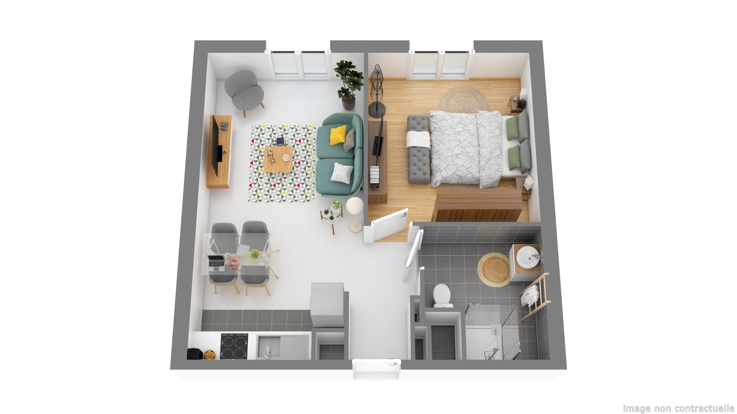 Appartement Allée Léonor Fini à Montpellier