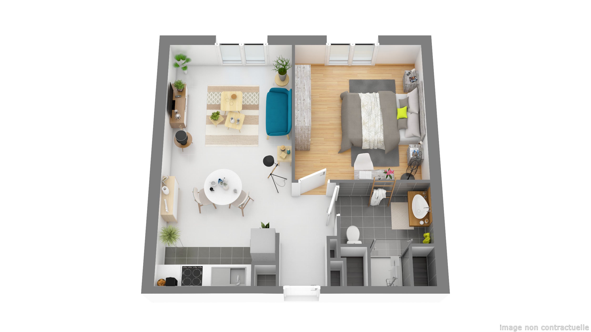 Appartement Allée Léonor Fini à Montpellier
