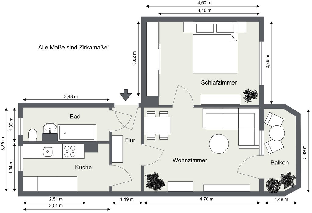 Wohnung Fritz-Reuter-Straße in Gera