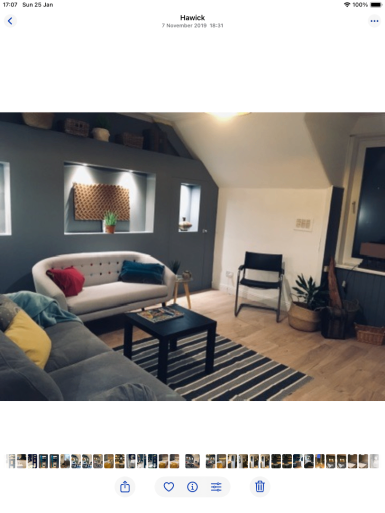Flat Lothian Street in Hawick