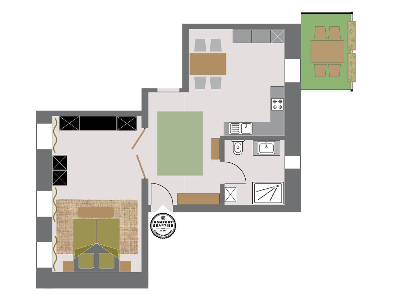 Wohnung Vennepoth in Oberhausen