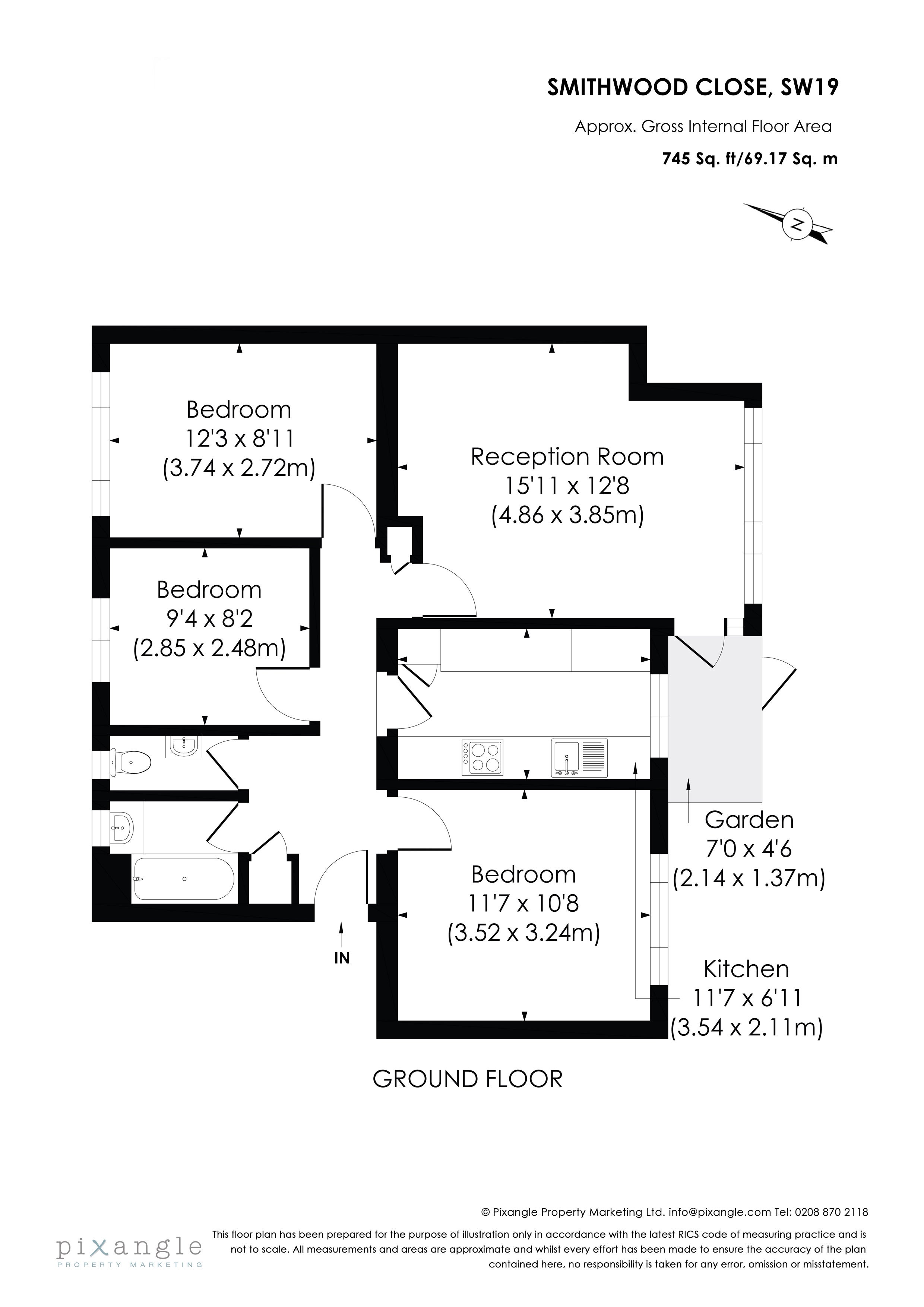 Flat Smithwood Close in Greater London