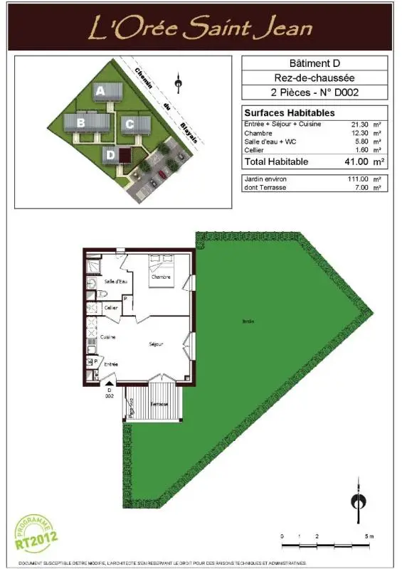 Appartement Allée Aristide Briand à Saint-Jean-d'Illac