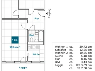 Wohnung Boxberger Straße in Dresden