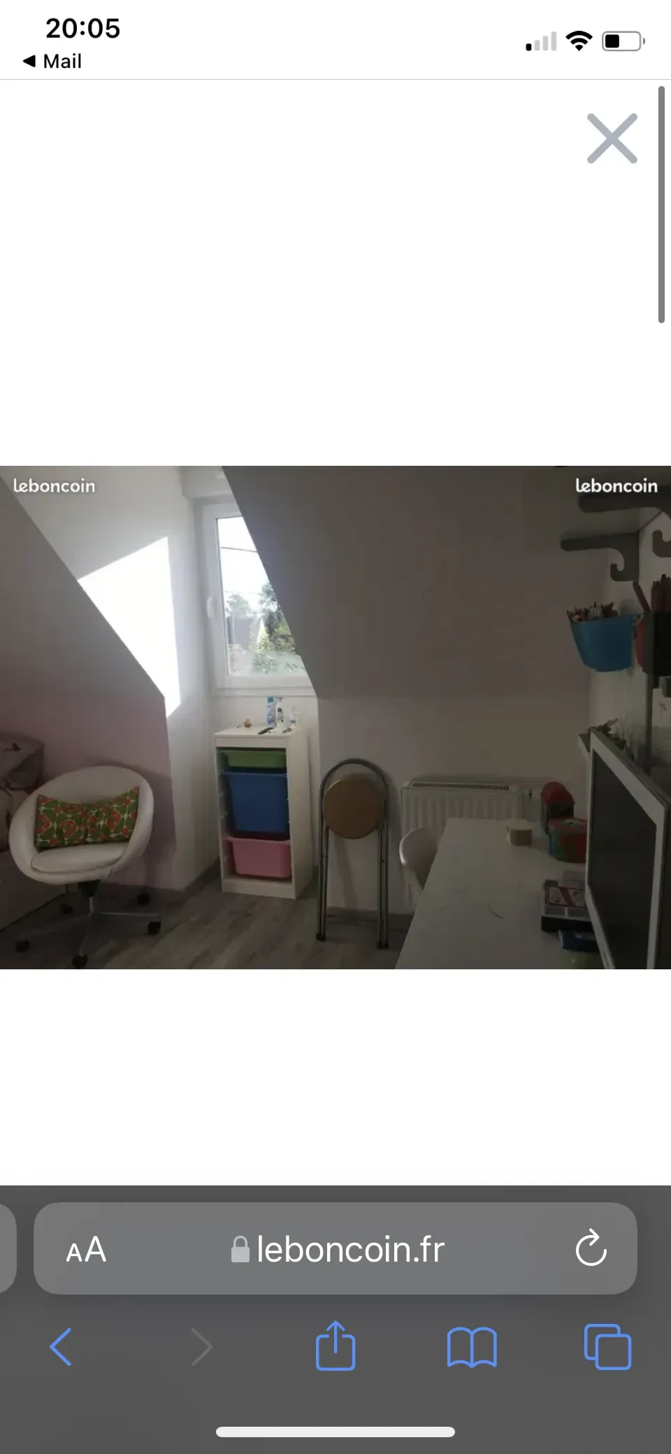 Chambre D 191 à Ballancourt-sur-Essonne