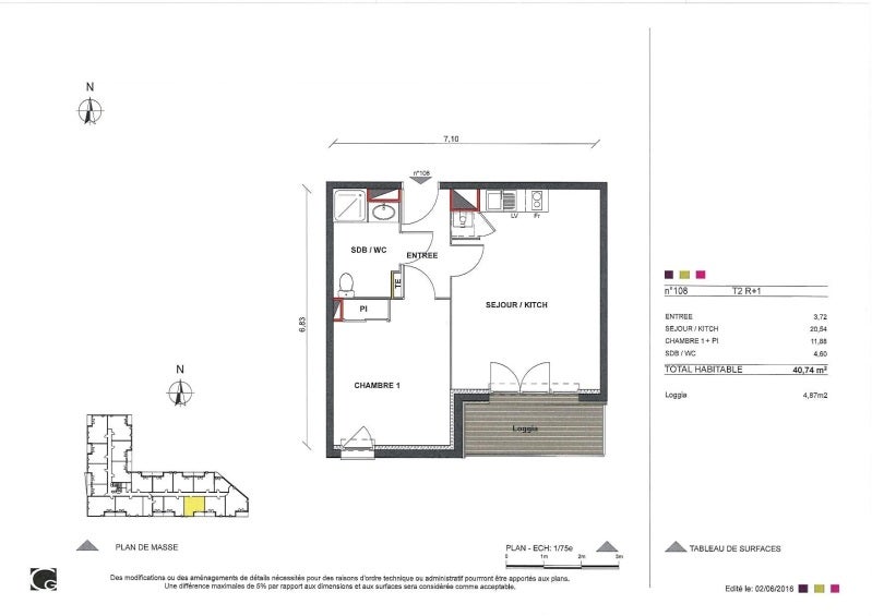 Appartement Avenue George Sand à Biscarrosse