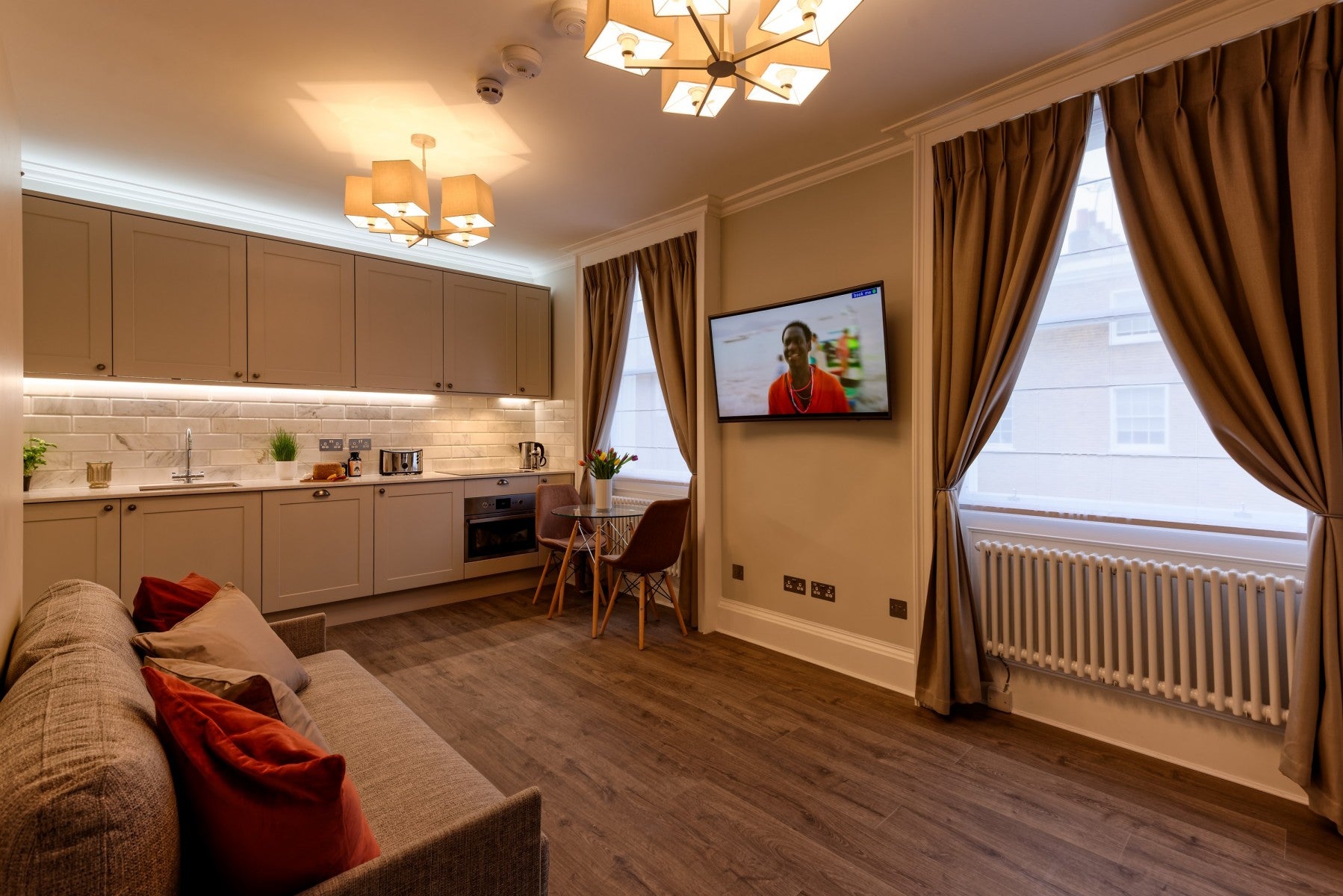 Flat York Street in London