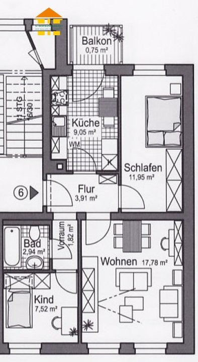 Wohnung Altchemnitzer Straße in Chemnitz