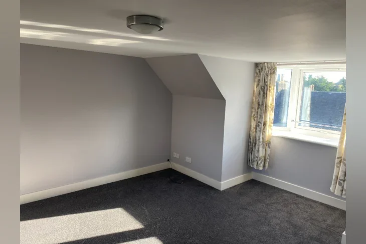 Flat South Road in Rhynie