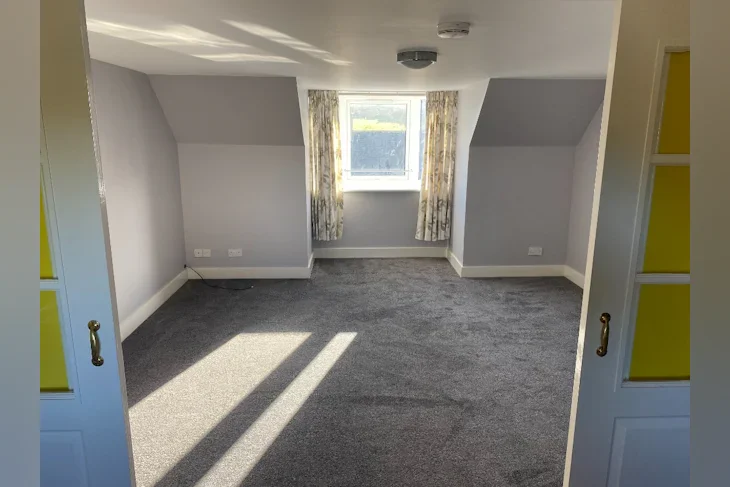 Flat South Road in Rhynie