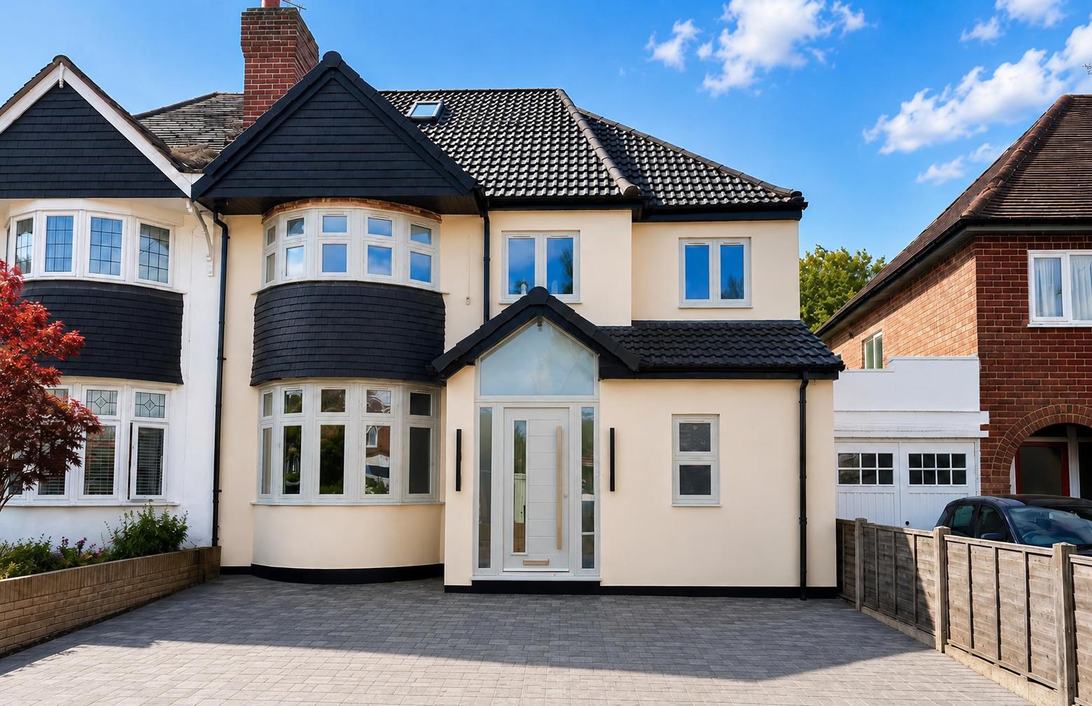 House Delves Crescent in Walsall