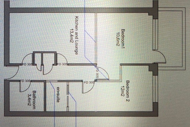 Flat Leather Lane in Greater London