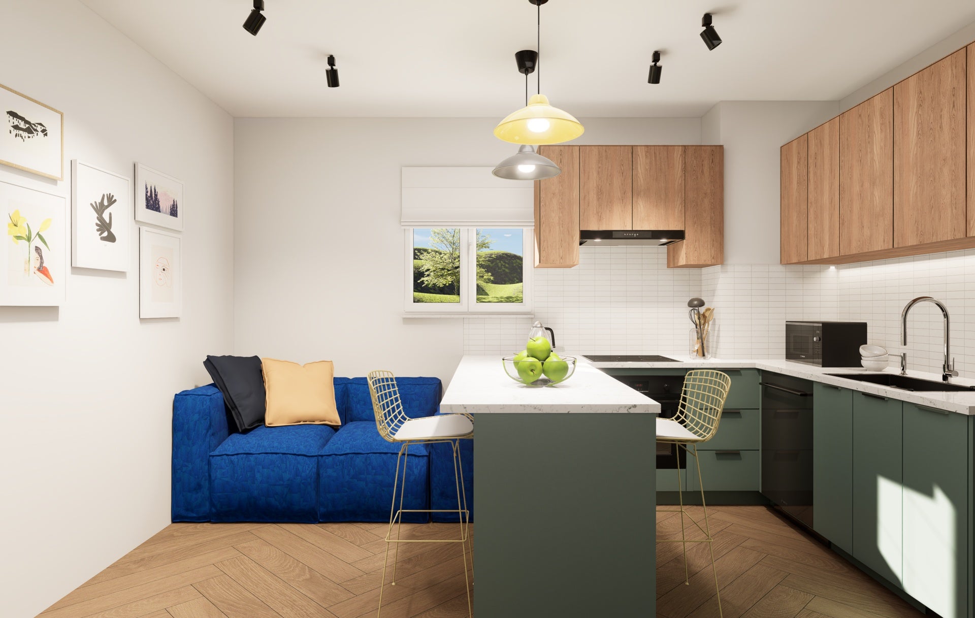 Flat Leazes Parade in Newcastle upon Tyne