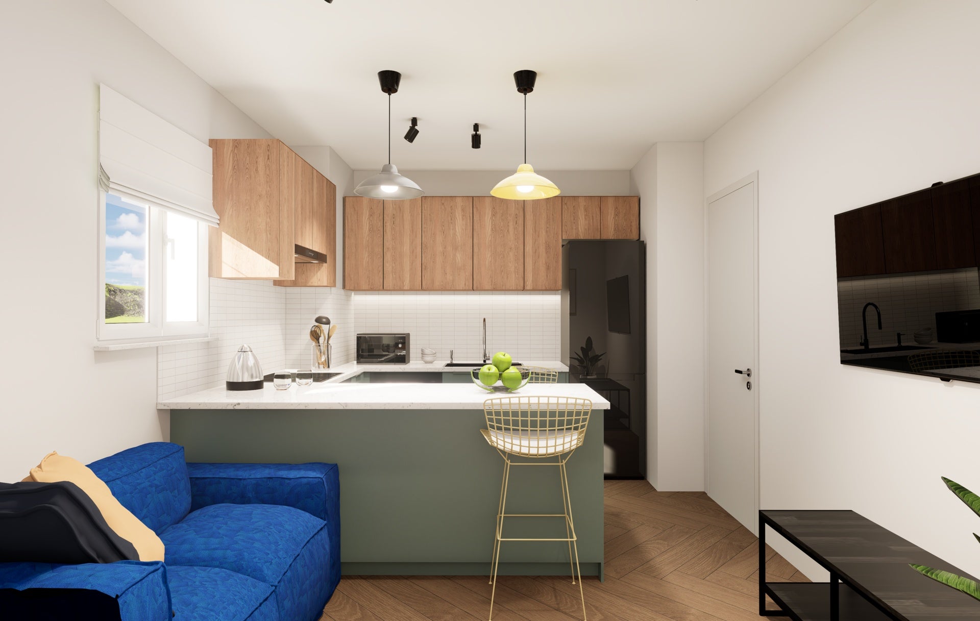 Flat Leazes Parade in Newcastle upon Tyne
