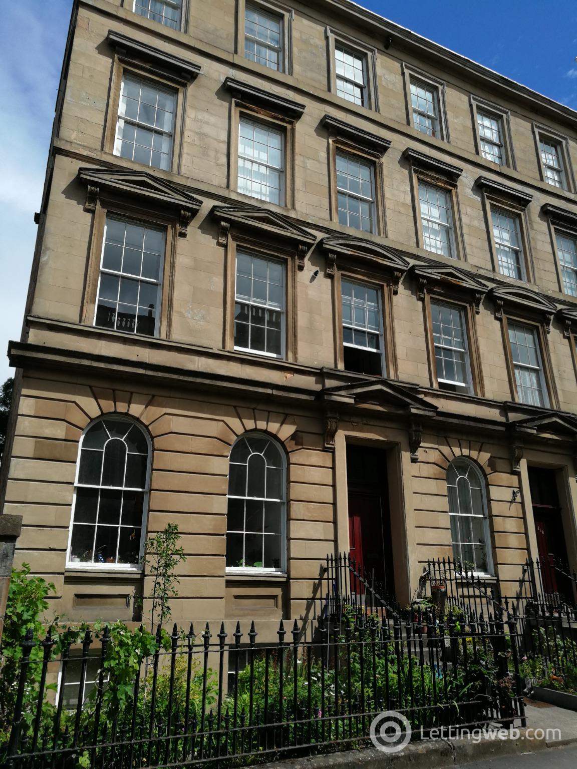 Flat Hill Street in Glasgow