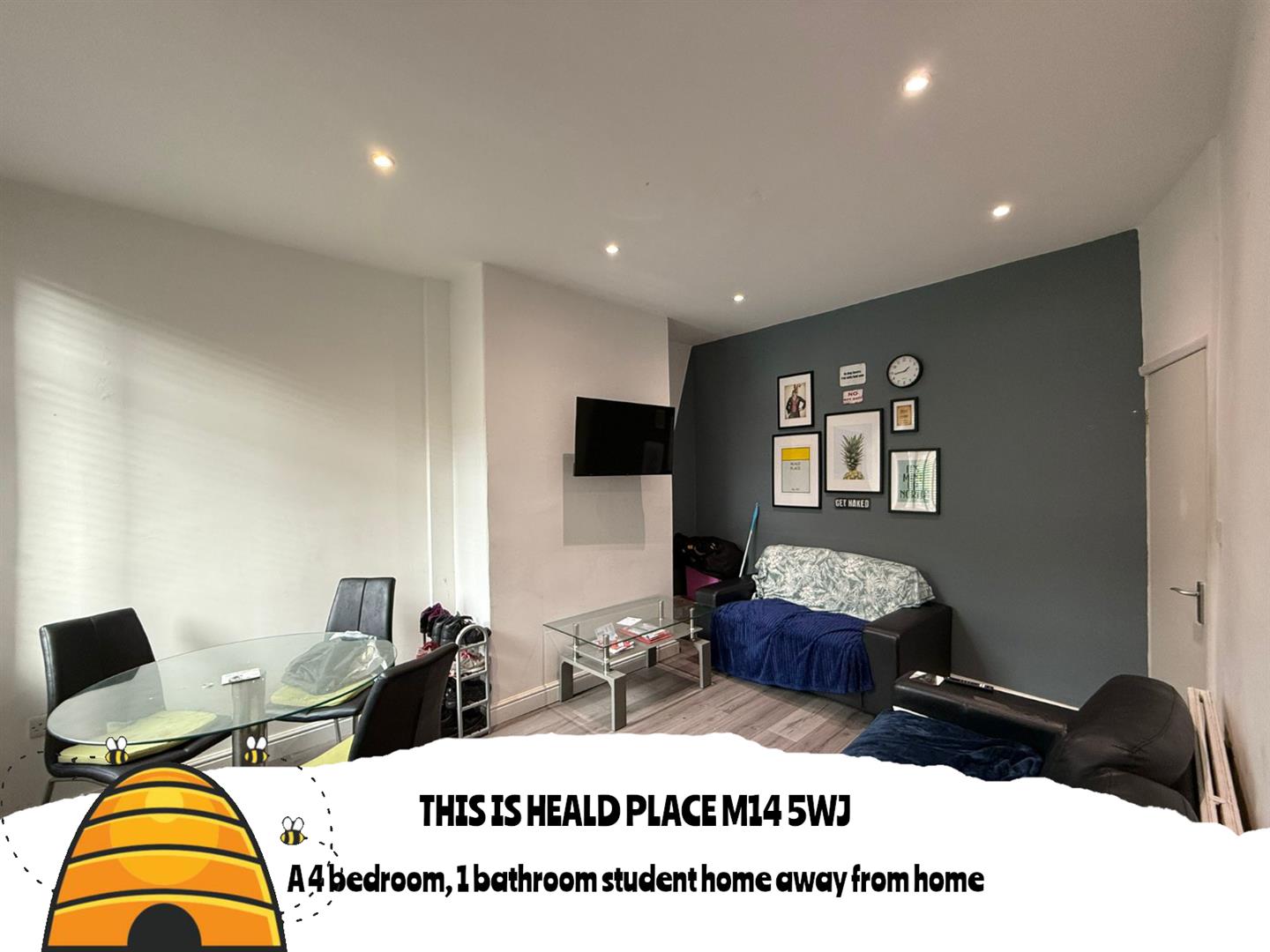 Flat Heald Place in Manchester