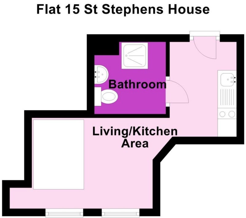 Flat Colston Avenue in Bristol