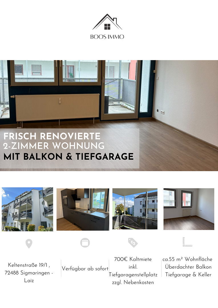 Wohnung Keltenstraße in Bad Saulgau