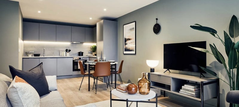 Flat Clyde Place in Glasgow