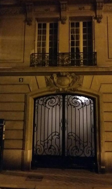 Chambre Avenue Foch à Paris