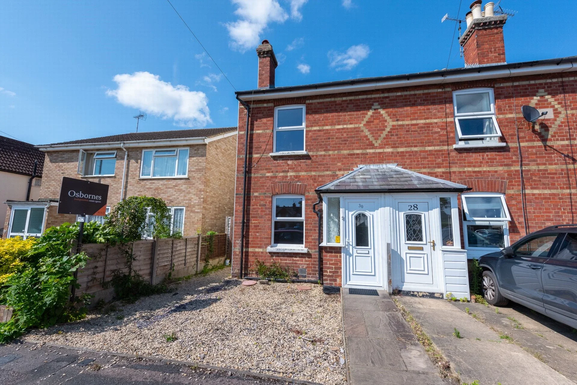 House Cross Street in Rushmoor