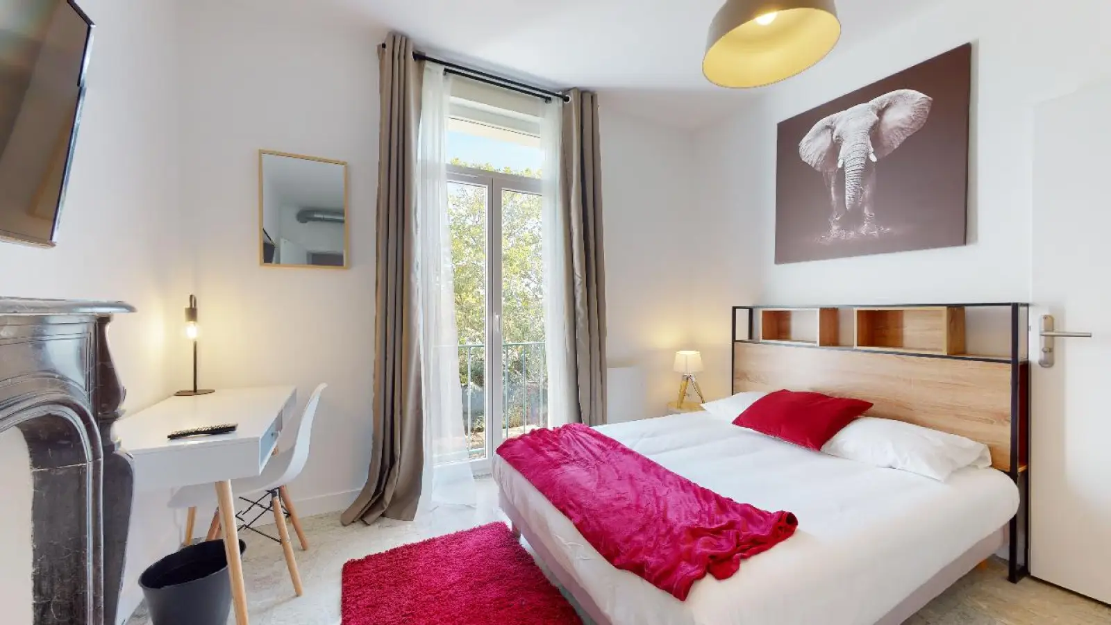 Chambre Rue de Coulmiers à Nantes