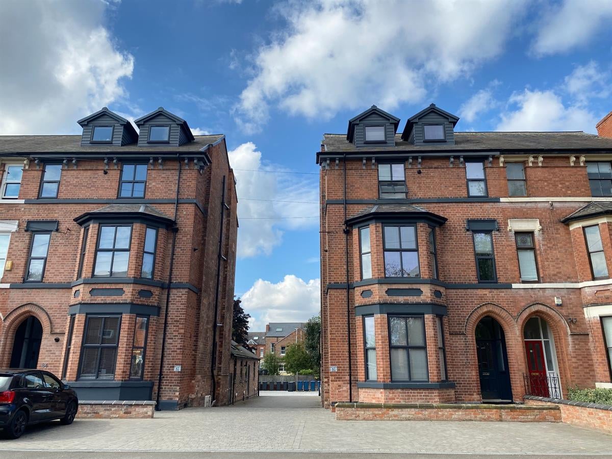 Flat Musters Road in Nottingham
