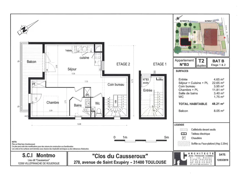Flat Rue de Venasque in Toulouse