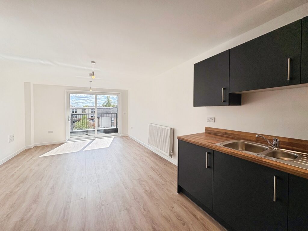 Flat Invincible Road in Rushmoor