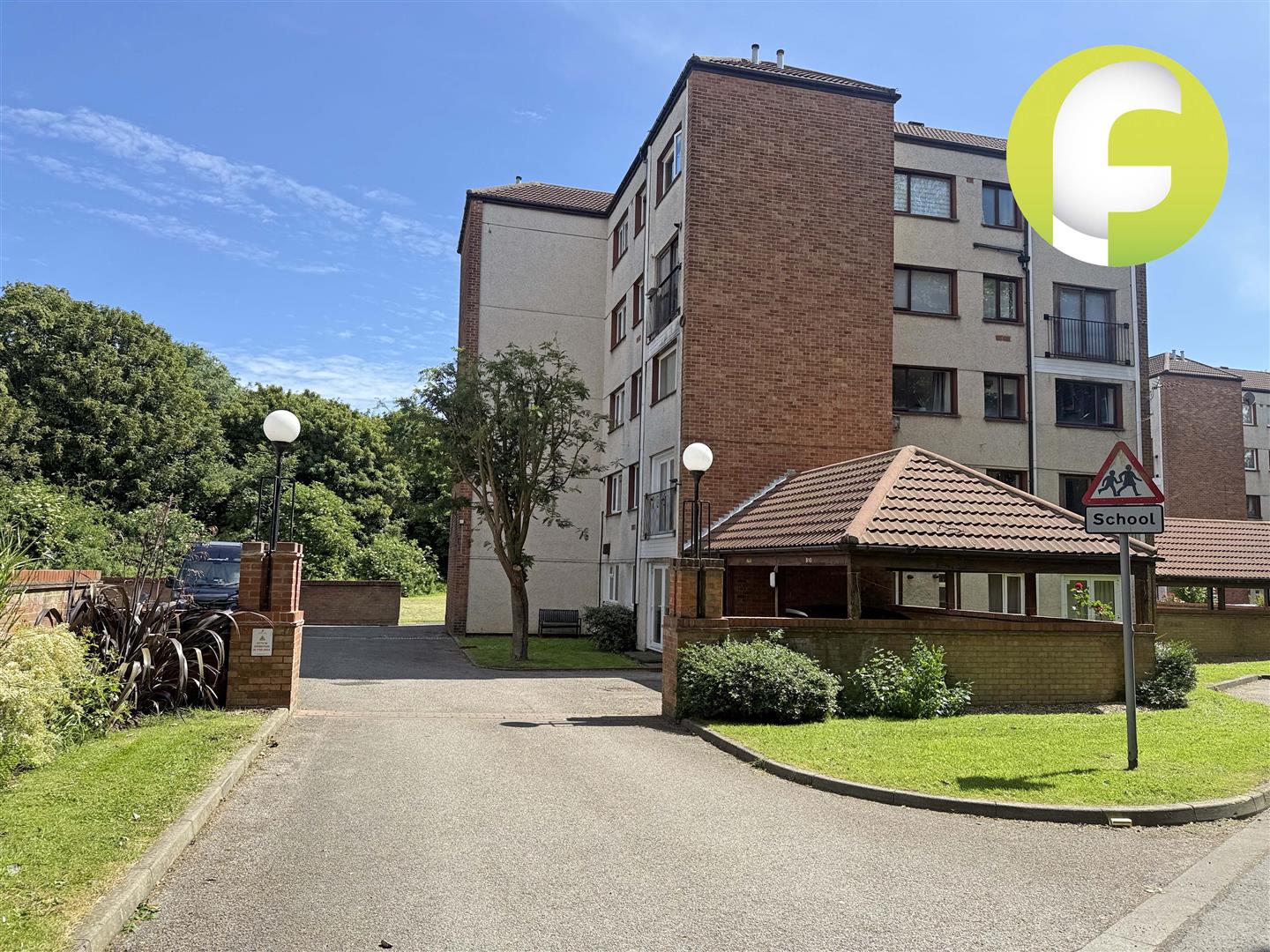 Flat St John's Green in North Tyneside