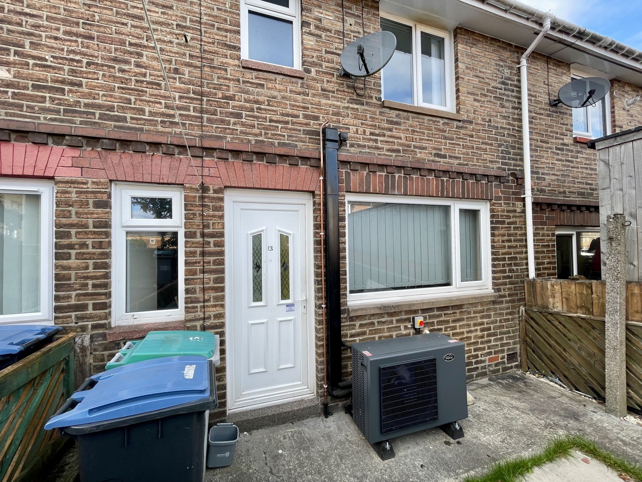 House Saxon Terrace in Consett