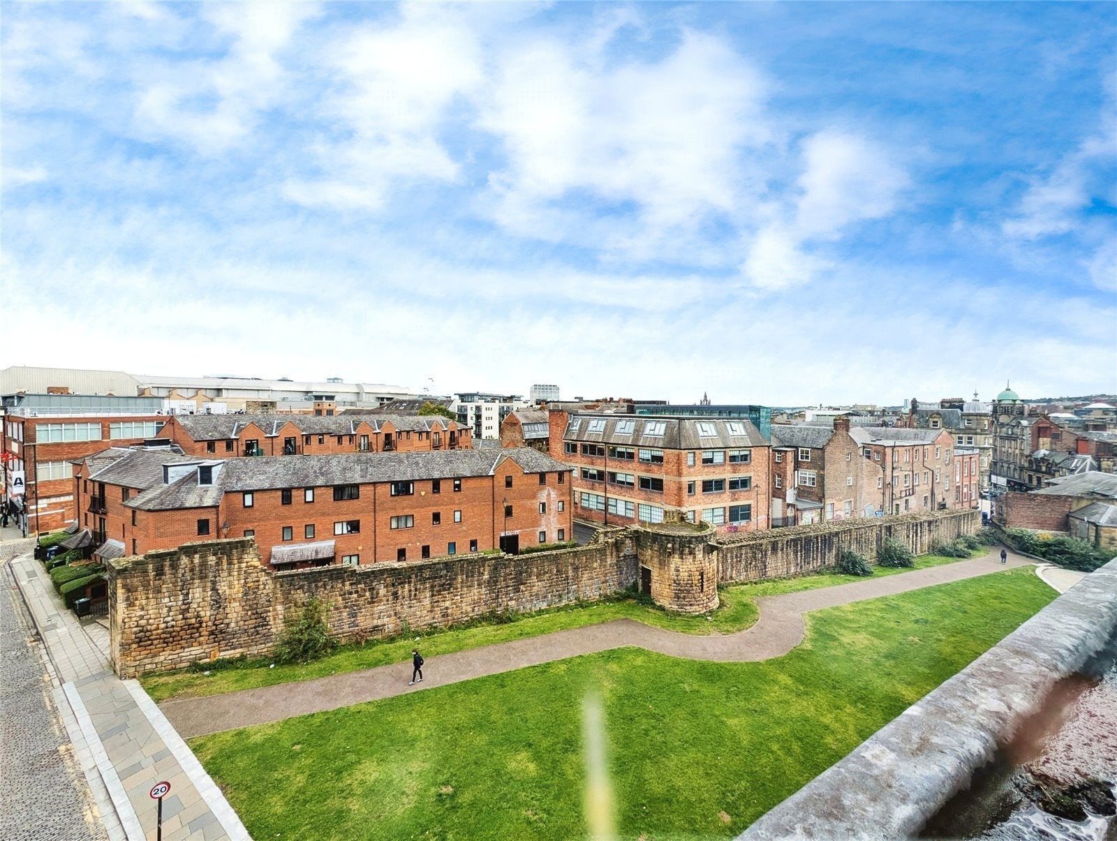 Flat Bath Lane in Newcastle upon Tyne