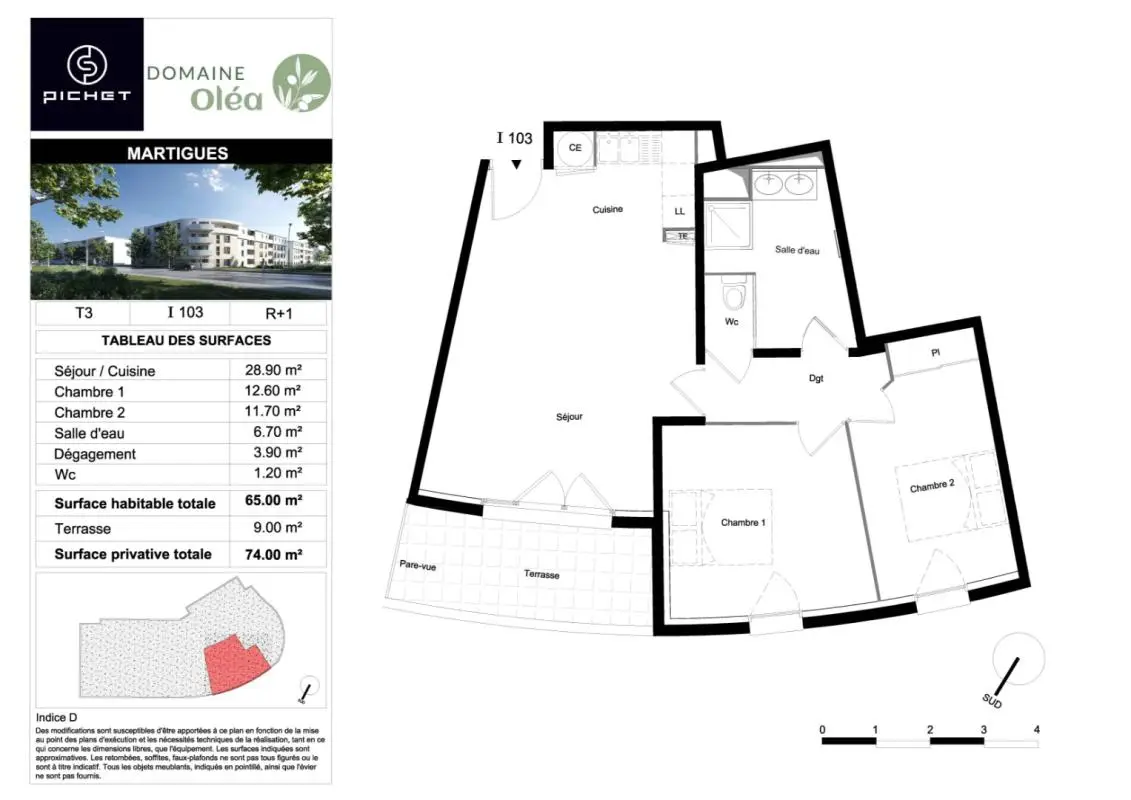 Flat Rue du Petit Pont in Martigues