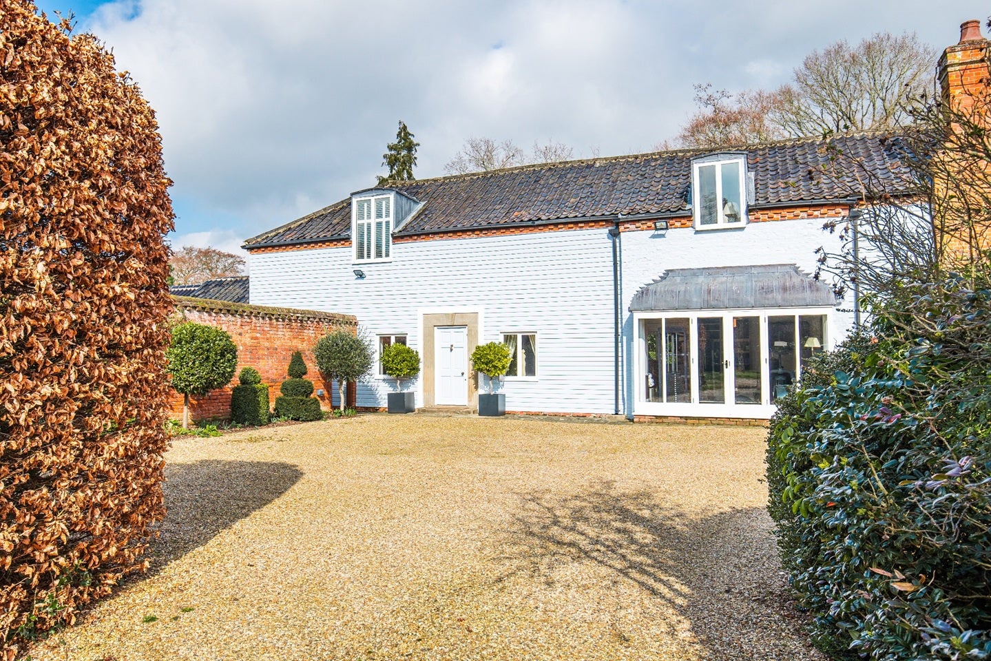 House Bungay Road in South Norfolk