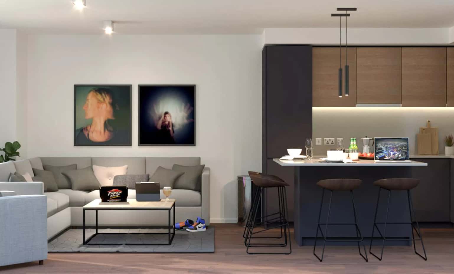 Flat De Montfort Way in Coventry