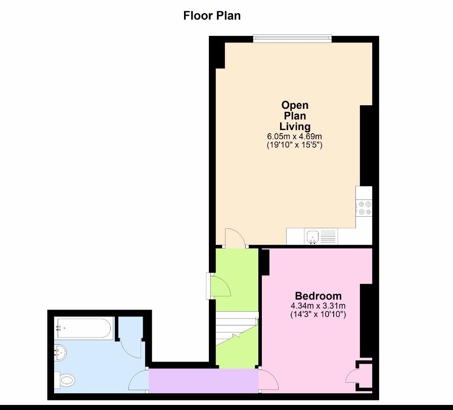 Flat Ullet Road in Liverpool