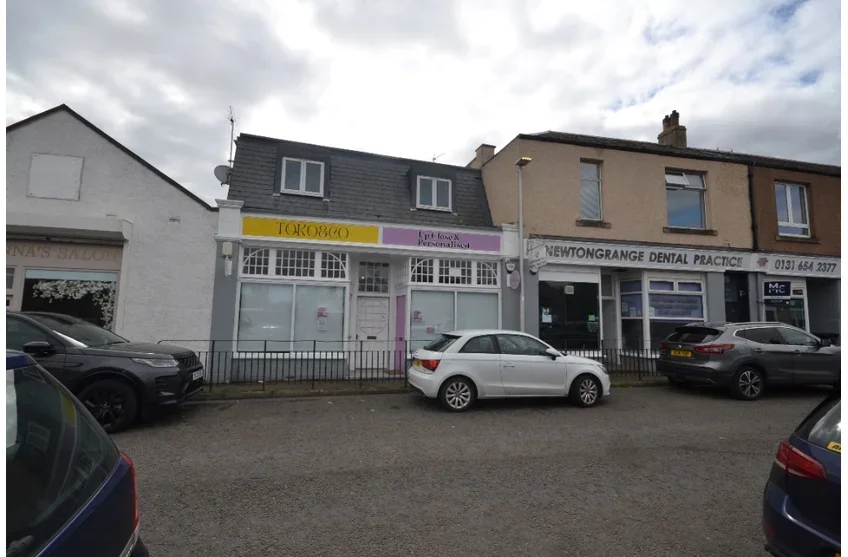 Flat Station Road in Newtongrange