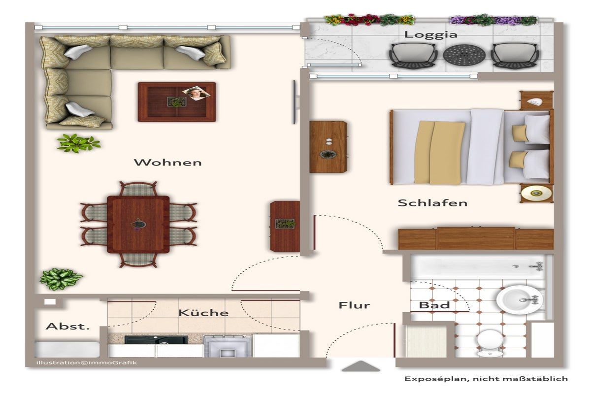 Wohnung Martinistraße in Hamburg