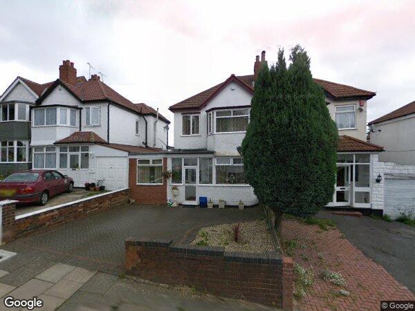 House Hillside Road in Birmingham