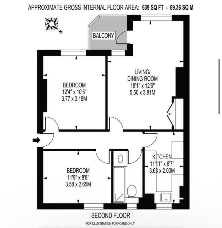 Room York Rise in Greater London