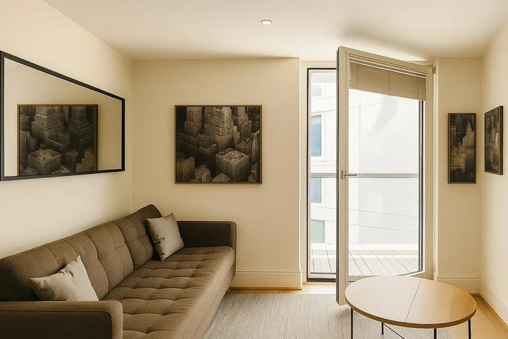 Flat Lincoln Plaza in Greater London