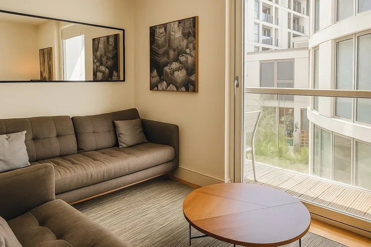Flat Lincoln Plaza in Greater London