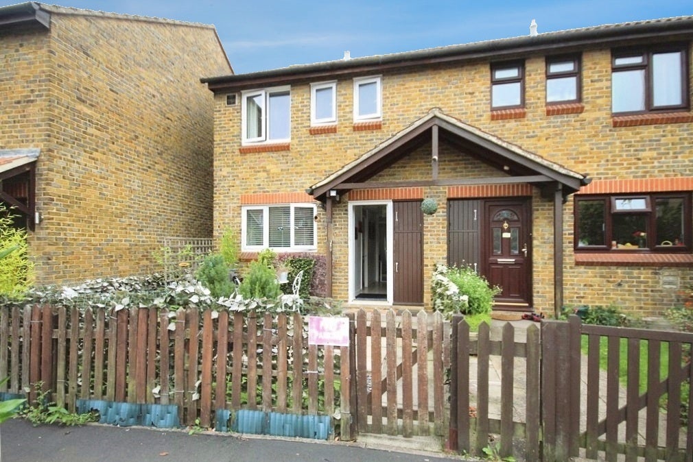 House School Lane in Borough of Runnymede
