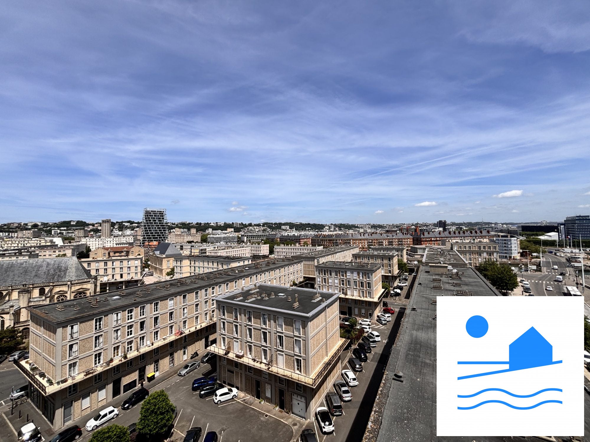 Flat Quai de Southampton in Le Havre