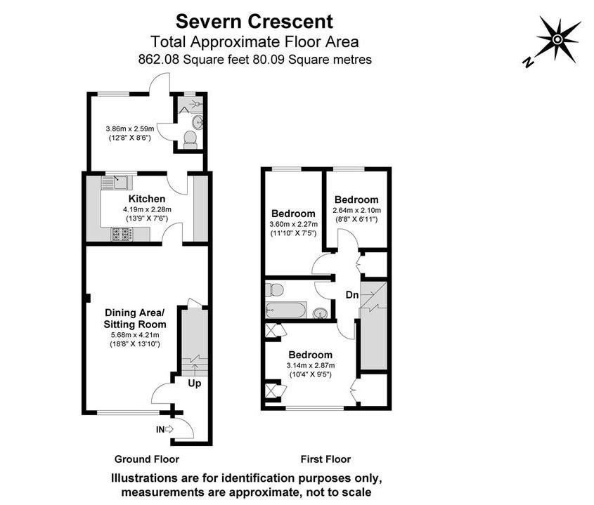 House Severn Crescent in Slough